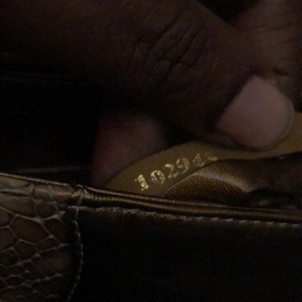 Brahmin Patent Python Bag - image 3